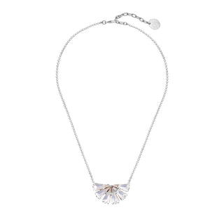 Anton Heunis - Silver and crystal delicate flower necklace