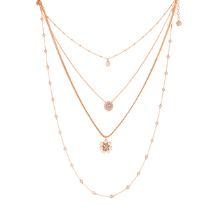 Anton Heunis - Set of four gold necklaces with charms