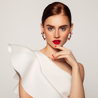 Red lobster statement earrings - Anton Heunis