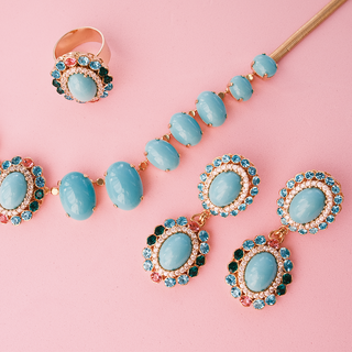 Turquoise statement jewelry - Anton Heunis