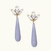 Droplet Earrings Lilac