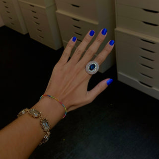 Anillo Fiona Azul