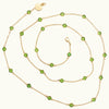 Eternidad Necklace Pistachio