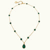 Noche Necklace Green