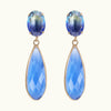 Loretta Earrings Aqua