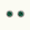 Calma Earrings Green