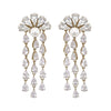 Crystal cascade statement earrings - Anton Heunis