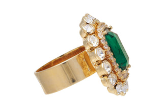 Vela Ring Green