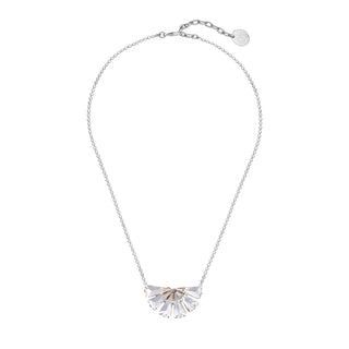 Anton Heunis - Silver and crystal delicate flower necklace