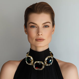 Anton Heunis - Statement colorful gem necklace