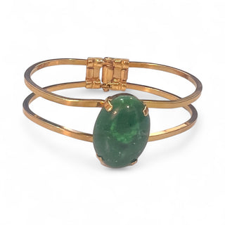 Green bracelet gold plated - Anton Heunis