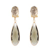 Greige drop statement earrings - Anton Heunis
