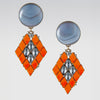 Barcelona Earrings Orange