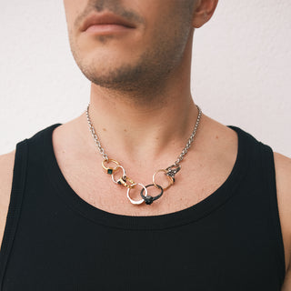 Interlocking rings necklace - Anton Heunis