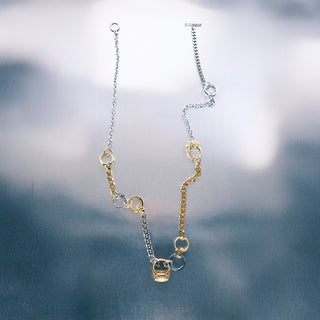 Long metal statement necklace - Anton Heunis