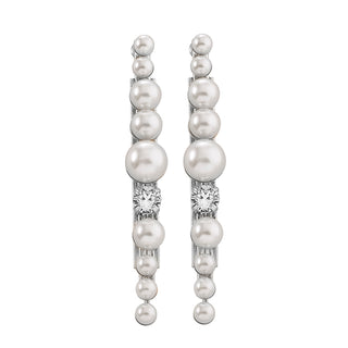 Long pearl statement earrings - Anton Heunis