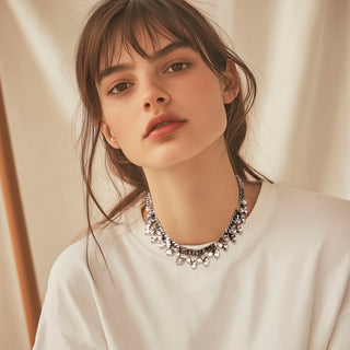 Nieve Necklace Silver