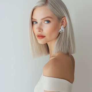 Hielo Earrrings Silver