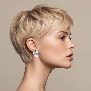 Izar Earrings Silver