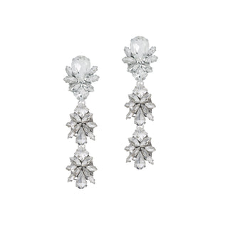 January Earrings Crystal