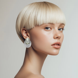 Cosmic Earrings Silver