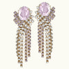 Pendientes Niagara Rosa Palo