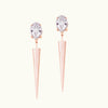 Hielo Earrings Rosegold