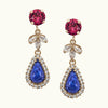 Helena Earrings Fuchsia