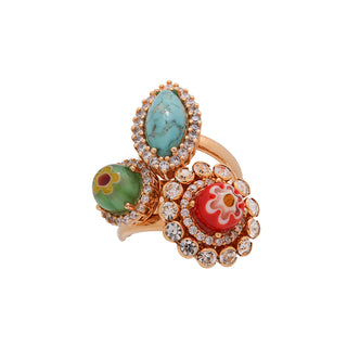 Set of three colorful rings - Anton Heunis