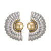 Stunning mixed metals statement earrings - Anton Heunis