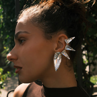 Nyxara Earrings Crystal