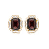 Venus Earrings Burgundy