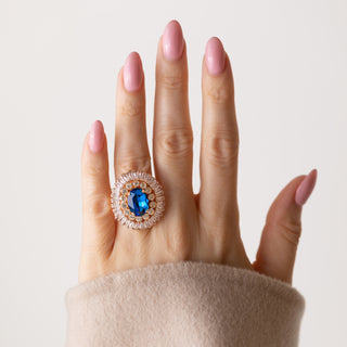 Anillo Fiona Azul