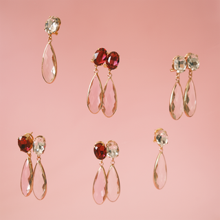 Loretta Earrings Crystal