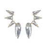 Crystal spike statement earrings - Anton Heunis