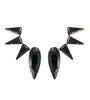 Spike black statement ear climber earrings - Anton Heunis