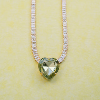 Roselle Necklace Yellow