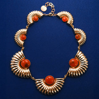Solstice Necklace Red
