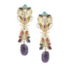 Thandi Earrings Gold Multicolor