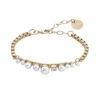 Gold bracelet with pearls - Anton Heunis
