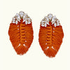 Amara Earrings Orange