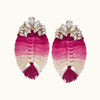 Amara Earrings Pink