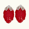 Amara Earrings Red